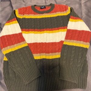 Like New Il Gufo striped wool sweater size 8